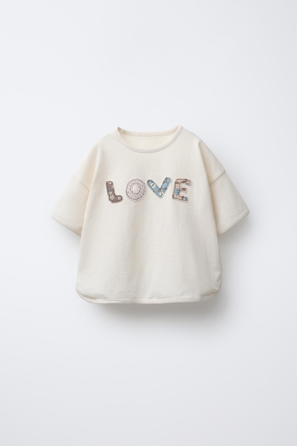 ФУТБОЛКА С ТЕКСТОВЫМИ НАШИВКАМИ