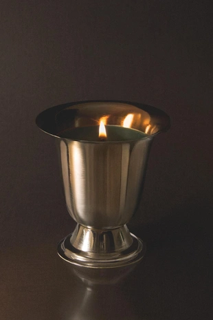 (160 г) ароматическая свеча BASILICUM в металлической чаше- Заказать в России