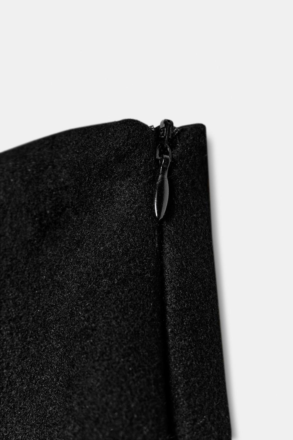 ШОРТЫ ИЗ СМЕСОВОЙ ШЕРСТИ С ИСКУССТВЕННЫМ МЕХОМ