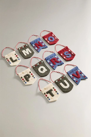 Украшение рождество флаг (L-V)- Заказать в России