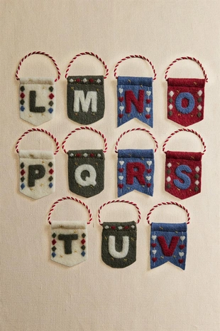 Украшение рождество флаг (L-V)- Заказать в России