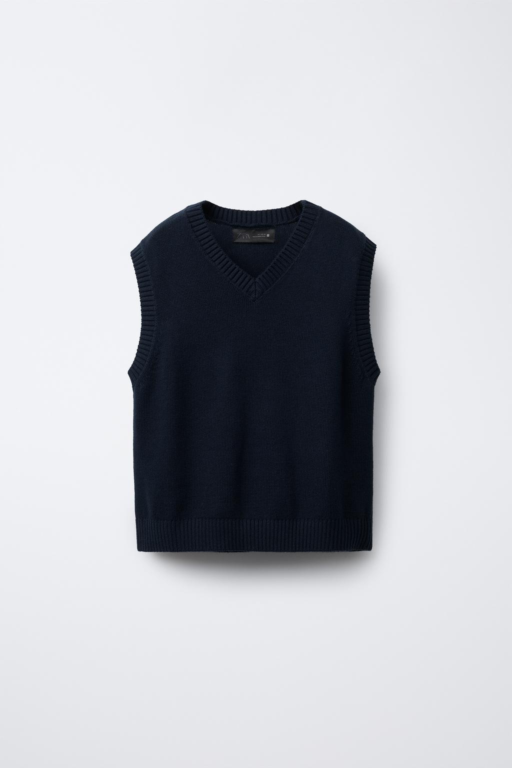 ТРИКОТАЖНЫЙ ЖИЛЕТ