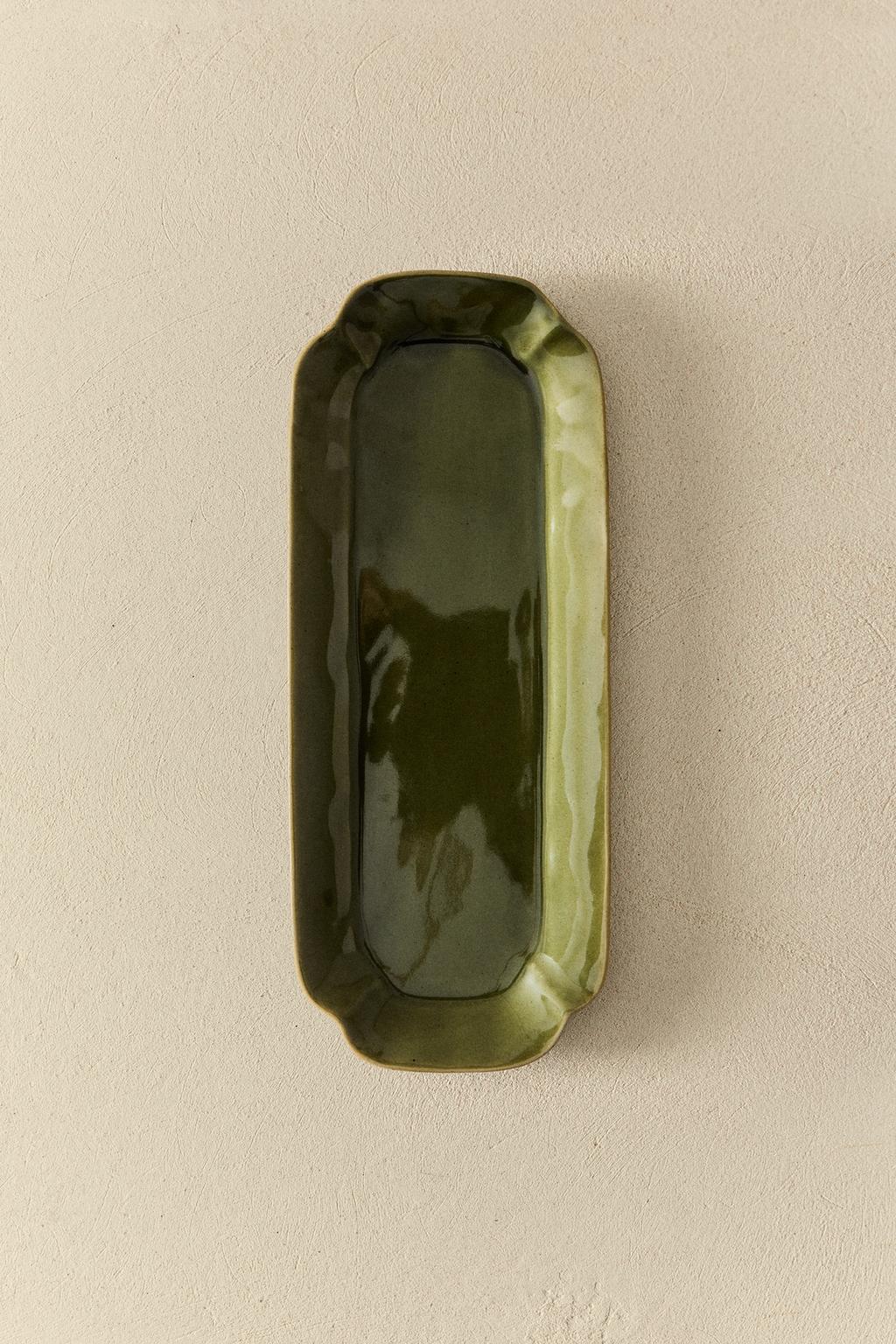 Керамический поднос