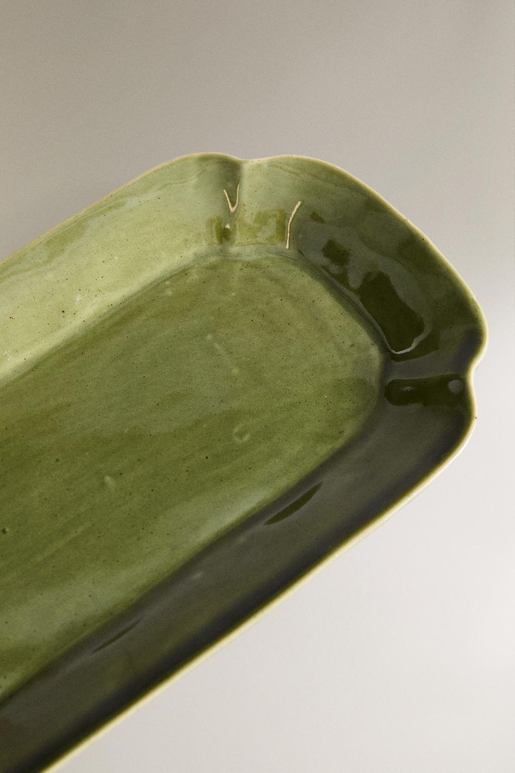 Керамический поднос