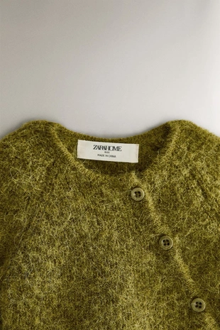 Детский кардиган из альпаки- Заказать в России