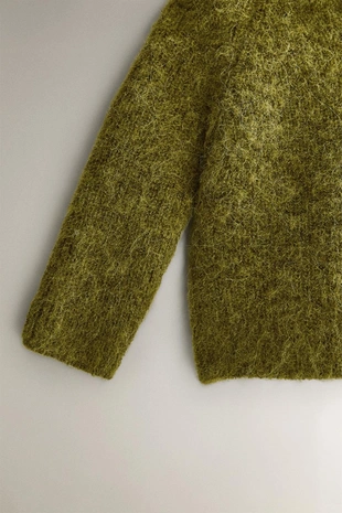 Детский кардиган из альпаки- Заказать в России