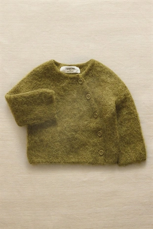 Детский кардиган из альпаки- Заказать в России