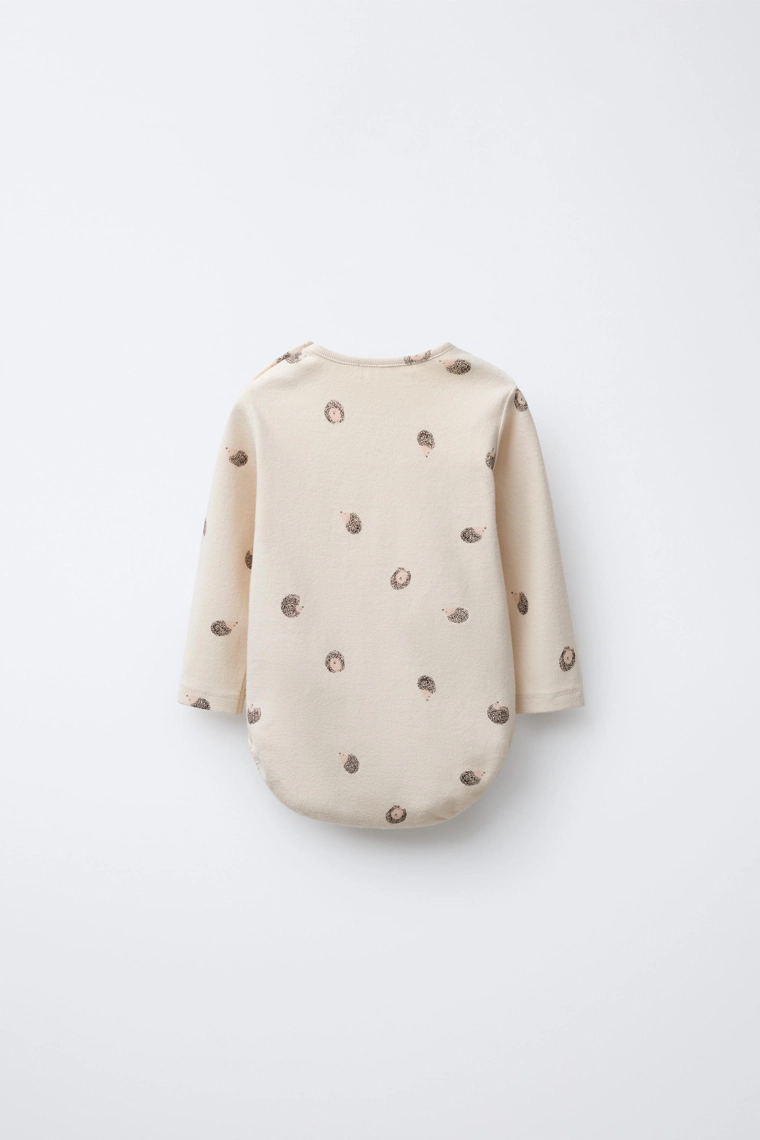 Тёплый комбинезон в виде ежика