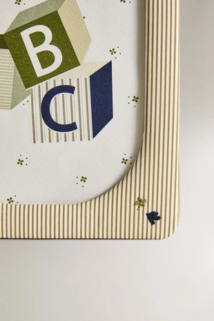 Детская большая полосатая фоторамка- Заказать в России