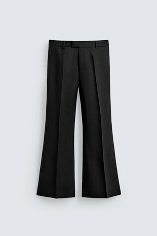 Брюки FLARE FIT костюмные из 100% шерсти LIMITED EDITION- Заказать в России