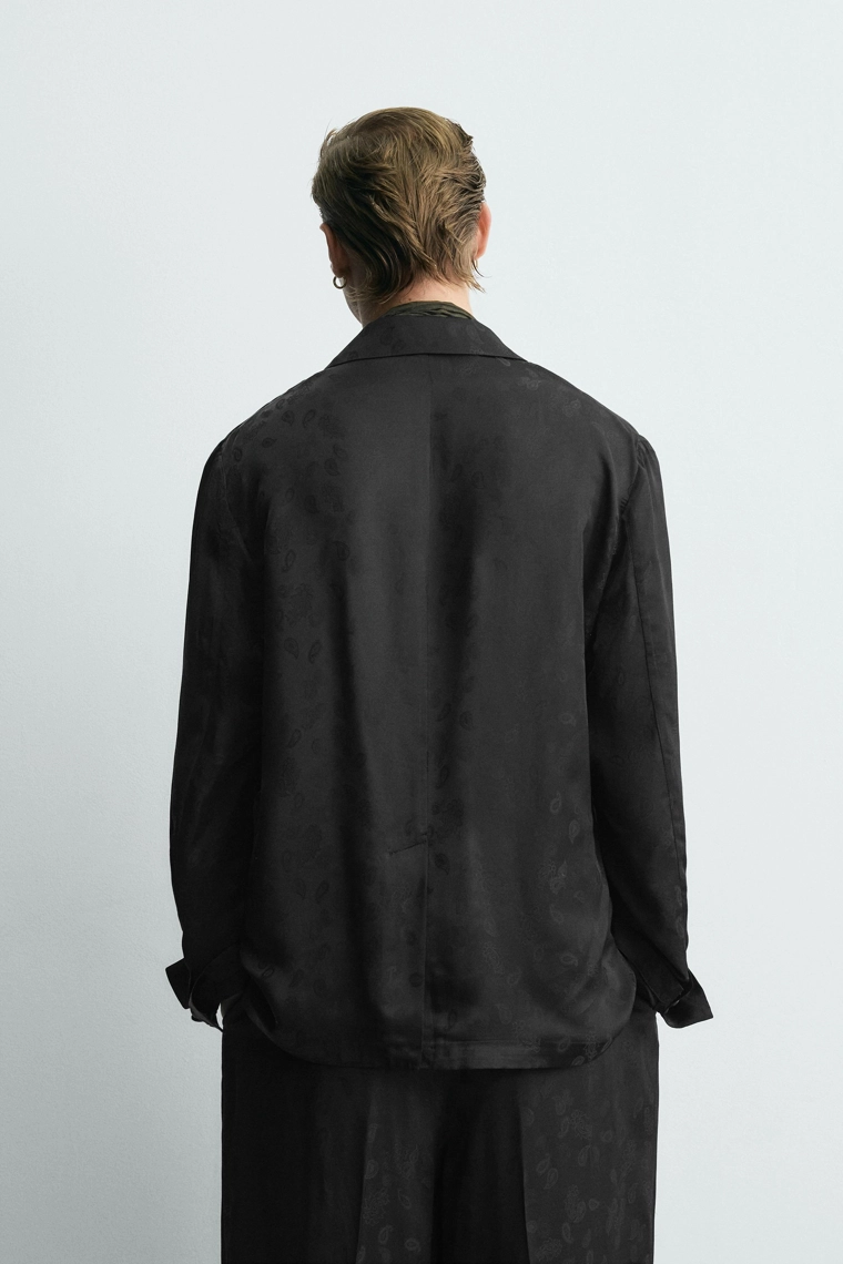 Роскошный костюм с рисунком пэйсли в ограниченном выпуске (пиджак свободного кроя)