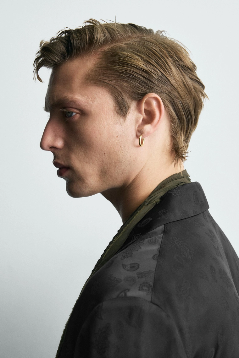 Роскошный костюм с рисунком пэйсли в ограниченном выпуске (пиджак свободного кроя)