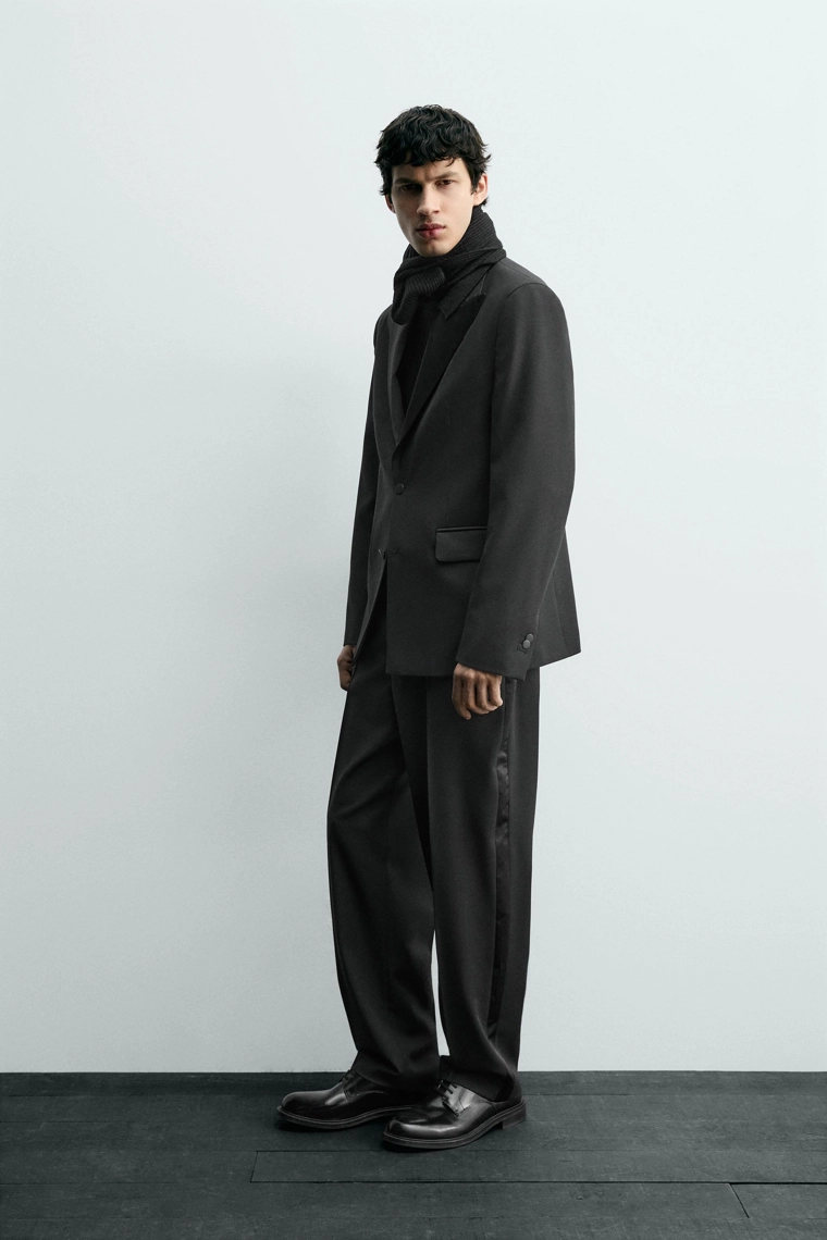 Пиджак-блейзер из шерстяной смеси для ужинов