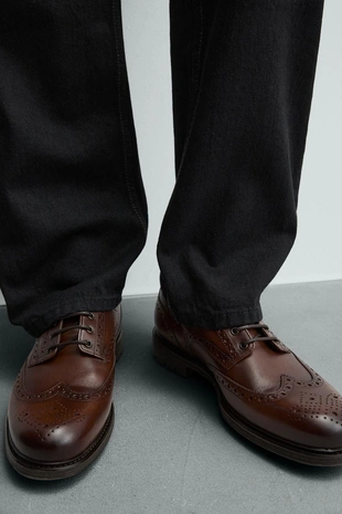 Купить Zara Кожаные туфли