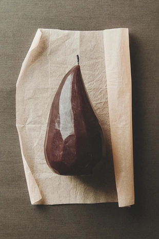 Декоративная свеча в форме груши- Заказать в России