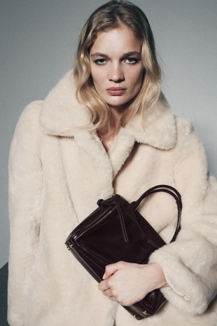 Мини-сумка CITY из кожи- Заказать в России