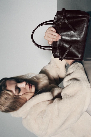 Мини-сумка CITY из кожи- Заказать в России