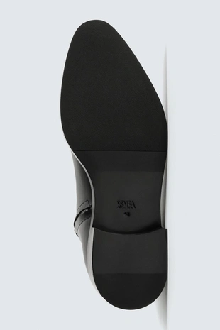 Кожаные ботинки с острым носом- Заказать в России