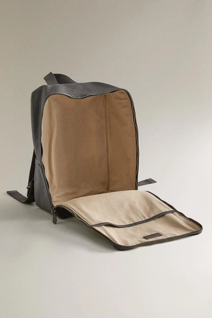 Кожаный рюкзак- Заказать в России