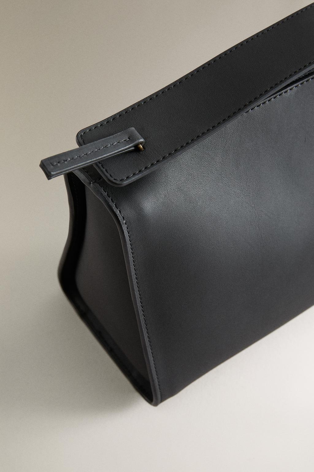 Мини сумка из кожи