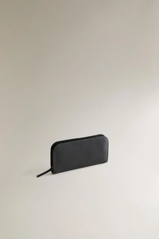 Кожаный кошелек