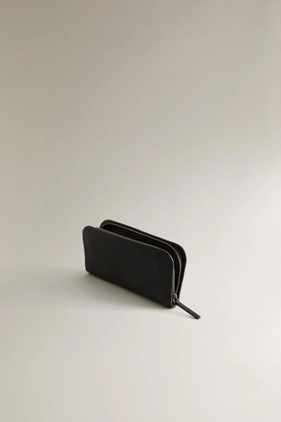 Кожаный кошелек