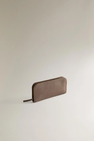 Кожаный кошелек- Заказать в России