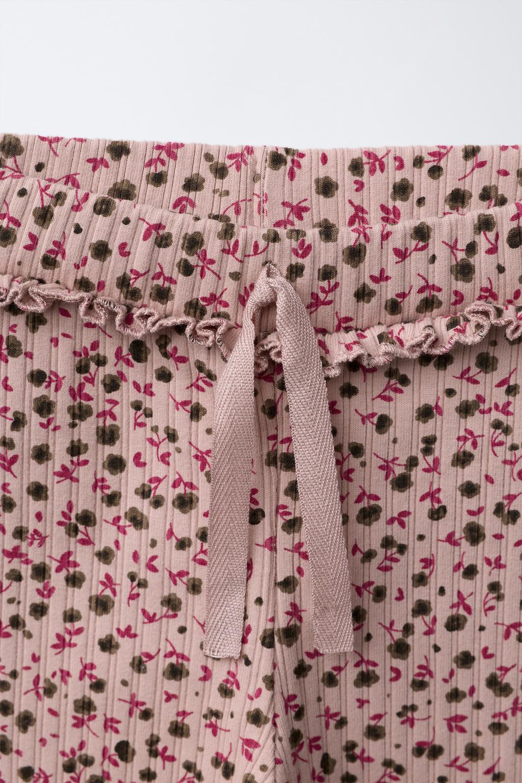 ЛЕГИНСЫ В РУБЧИК С ПРИНТОМ