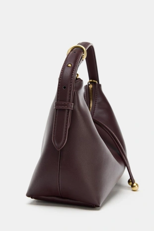 Мини-сумка с декоративными шариками- Заказать в России