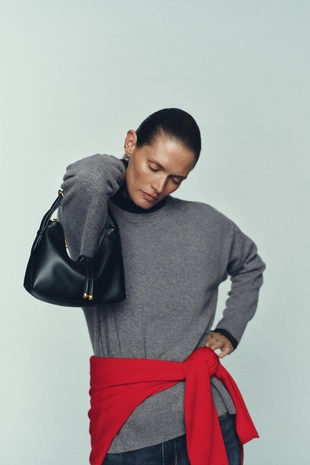 Мини-сумка с декоративными шариками- Заказать в России