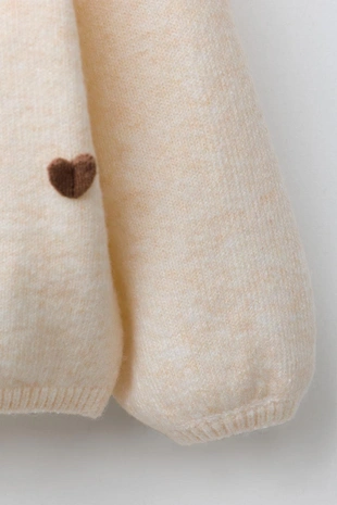 Кардиган с сердцами- Заказать в России