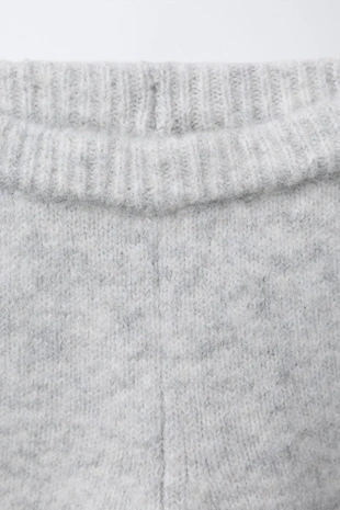 Трикотажные брюки с вышивкой цветов- Заказать в России