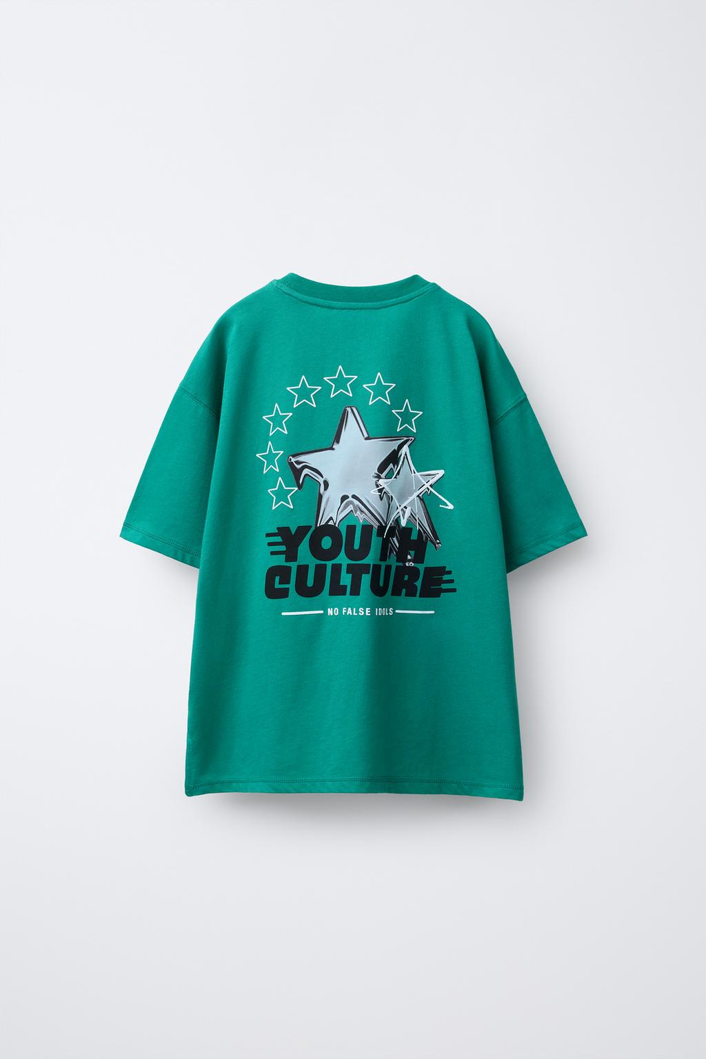 ФУТБОЛКА С РЕЛЬЕФНЫМ ПРИНТОМ