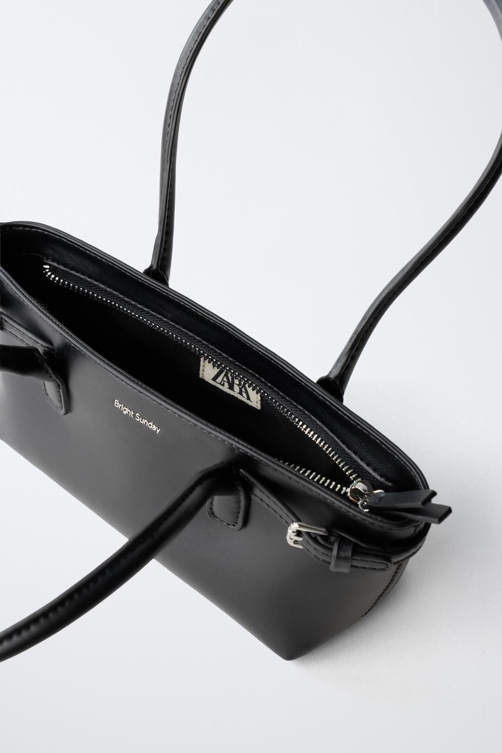 СУМКА С ПЛЕЧЕВЫМ РЕМНЕМ И ПРЯЖКАМИ