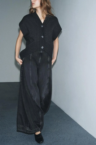 Джинсы BALLOON с высокой посадкой — ZW COLLECTION- Заказать в России