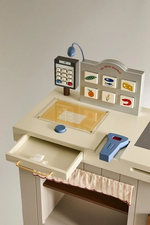 Детский деревянный супермаркет- Заказать в России