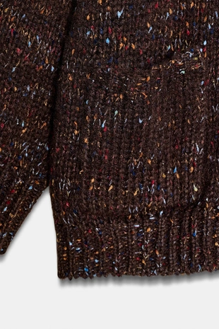 Кардиган оверсайз в рубчик- Заказать в России