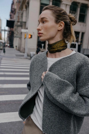 Купить Zara Двусторонний кардиган