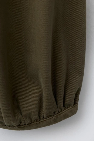 Брюки багги с защипами- Заказать в России