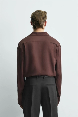 Рубашка RELAXED FIT из 100% шелка LIMITED EDITION- Заказать в России