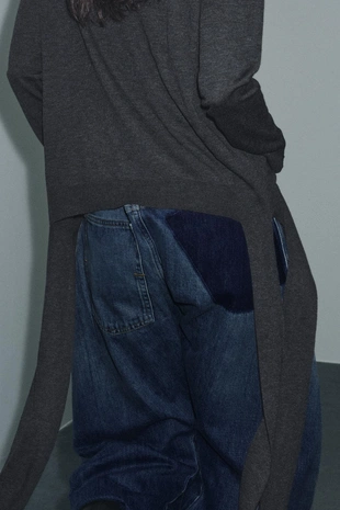 Джемпер с боковыми лампасами- Заказать в России