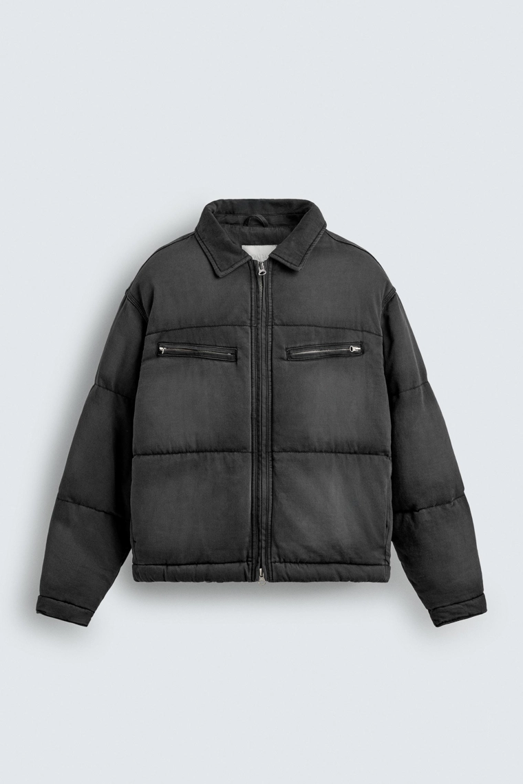 Джинсовая куртка с лоскутным стежком