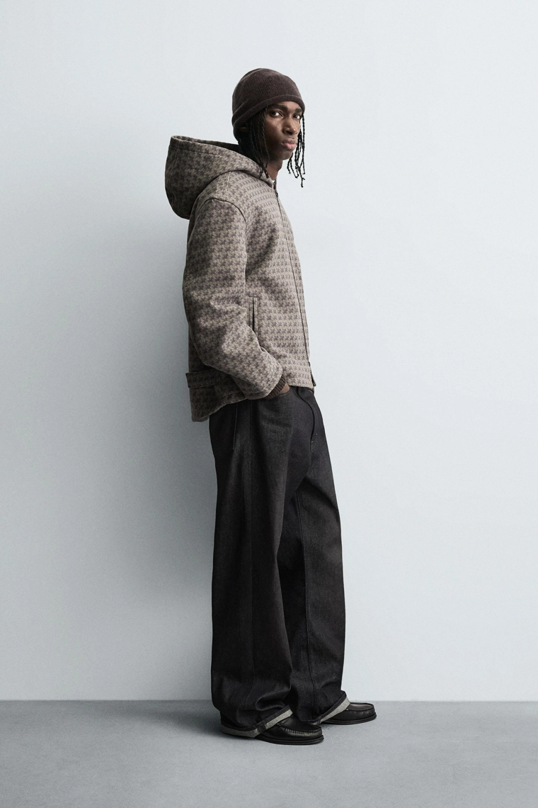 Куртка-худи с принтом лошадей