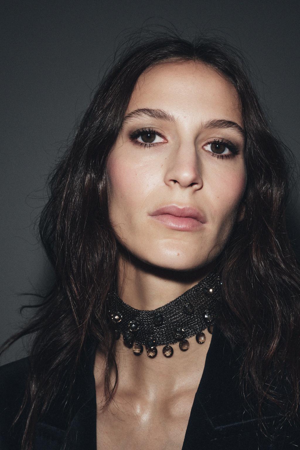 ЧОКЕР СЕТКА КРИСТАЛЛЫ