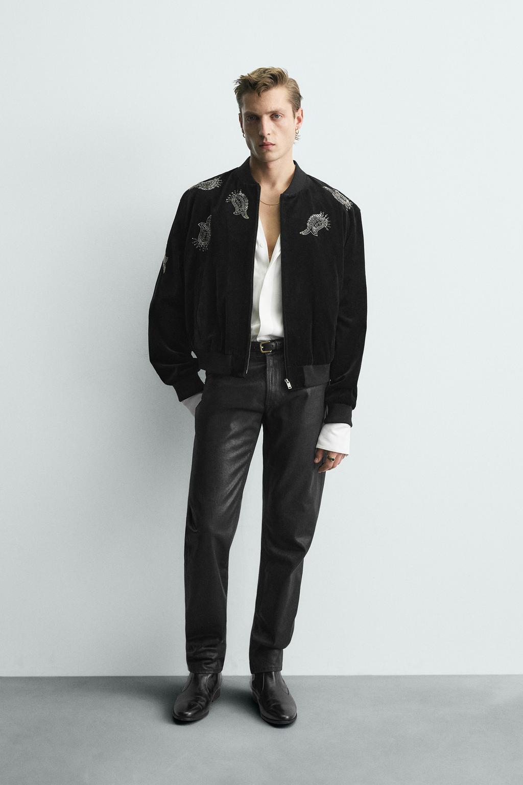 ВЕЛЬВЕТОВЫЙ БОМБЕР С ВЫШИВКОЙ – LIMITED EDITION