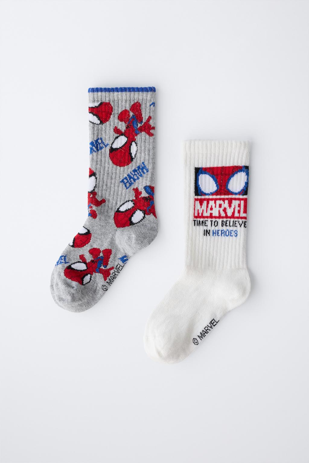 Набор из двух пар длинных носков спайди и его удивительные друзья © marvel