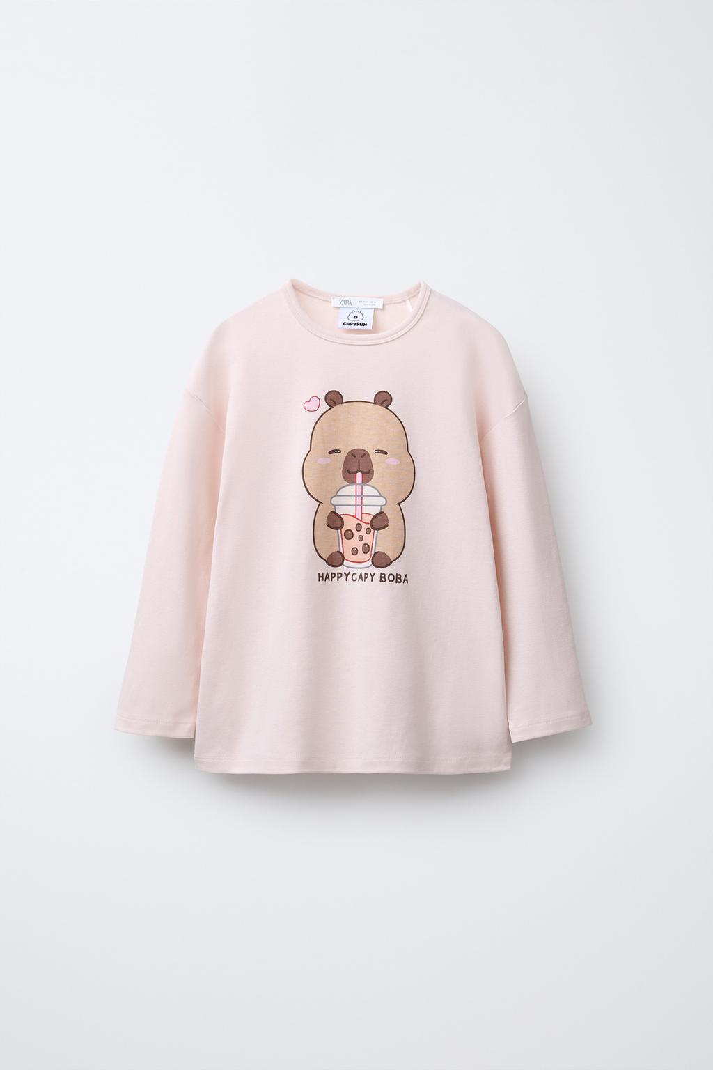 6-14 ЛЕТ/ПИЖАМА «КАПИБАРА КАПИФАН» ©