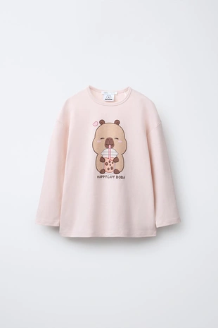 6-14 лет/пижама «капибара капифан» ©- Заказать в России