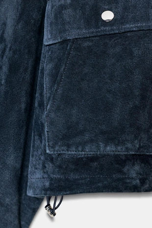 Бомбер из 100% кожи- Заказать в России