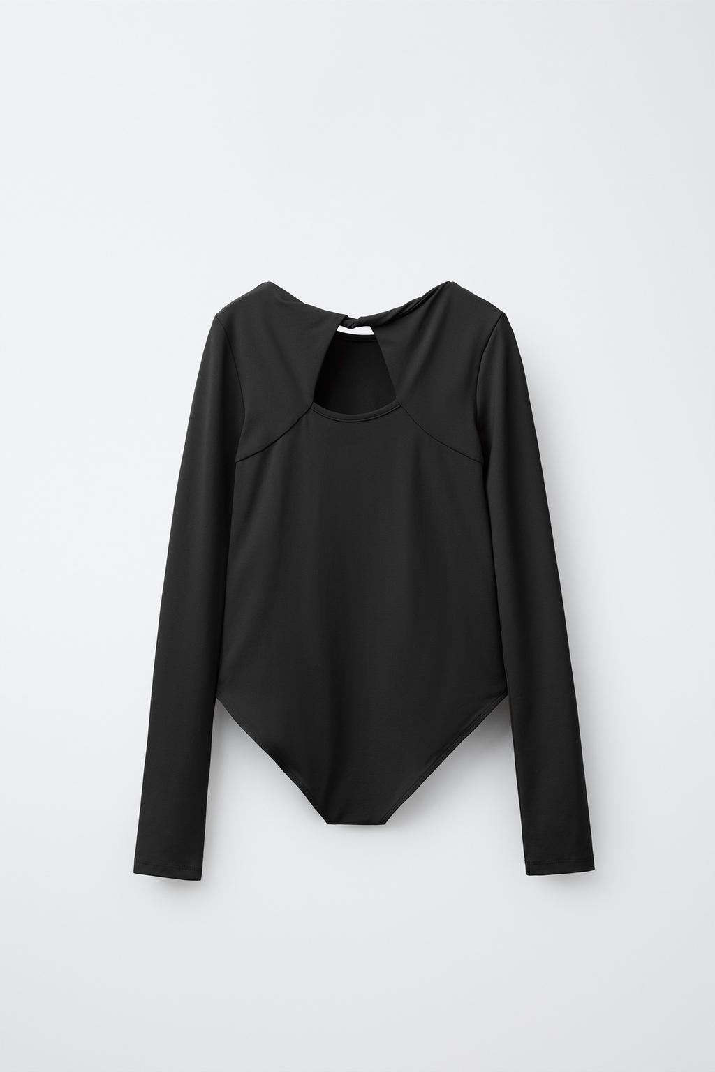 БОДИ ИЗ ПОЛИАМИДА С ВЫРЕЗАМИ